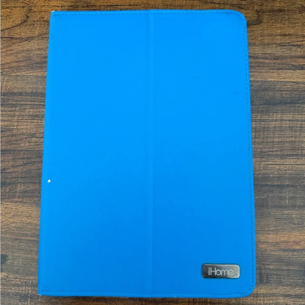 Black IPad Air 2 with Blue Case
